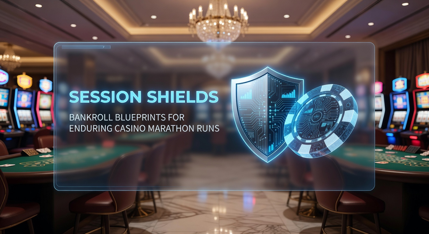 Casino table with chips stacked strategically, representing solid bankroll management during extended play